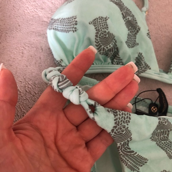 NWT ViX Passaro Rope Bikini set Sz L/S - Picture 5 of 9